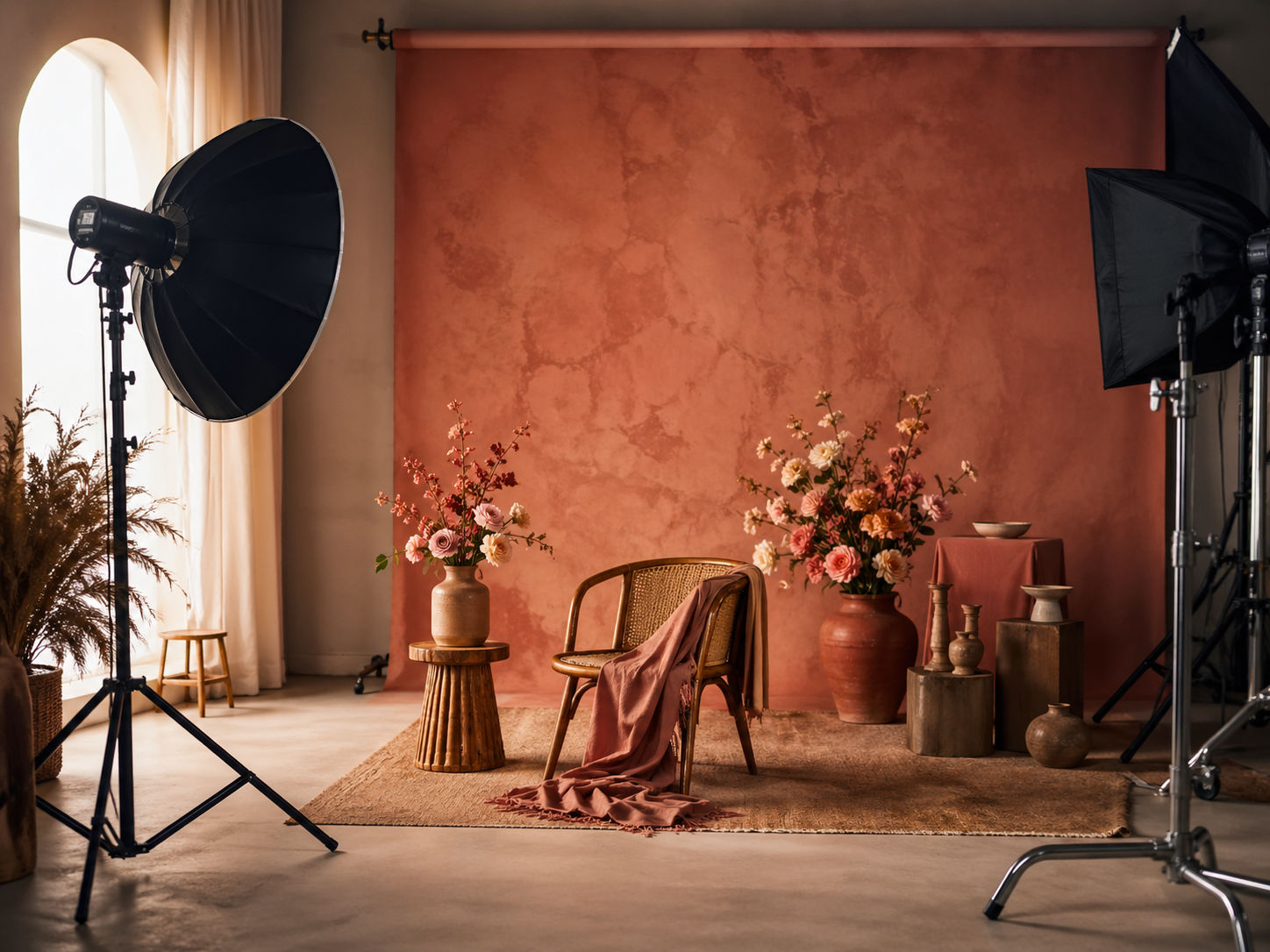 丝韵摄影摄影棚布景